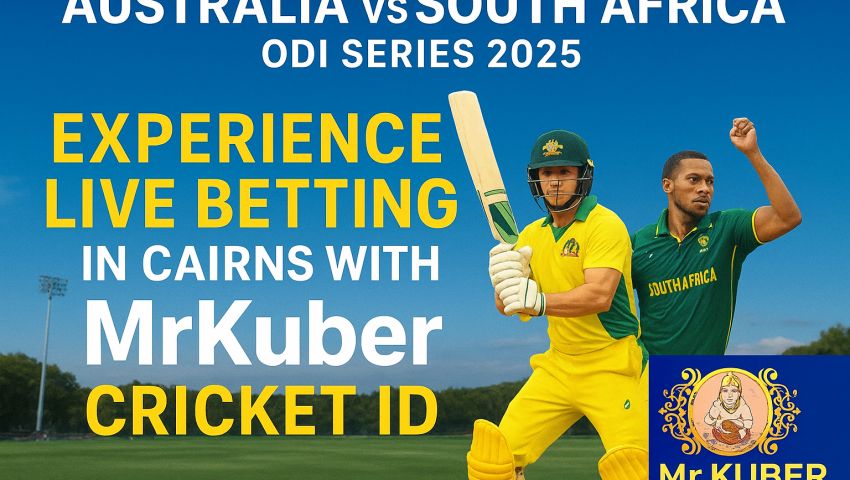 Australia vs South Africa ODI Series 2025 – Experience Live Betting in Cairns with MrKuber Cricket ID