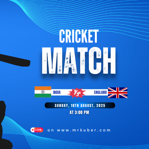 India vs England 5th Test Match 2025: Live Score & Match Highlights